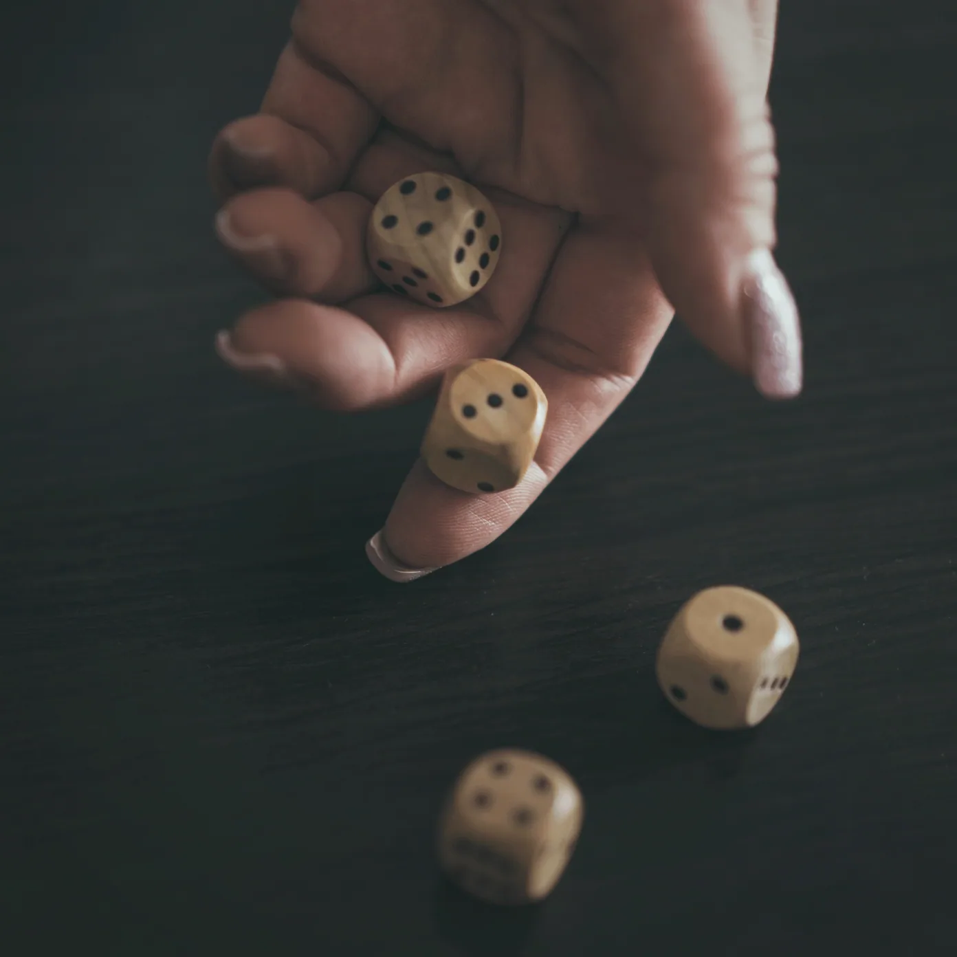 Chips beside a folded scoresheet